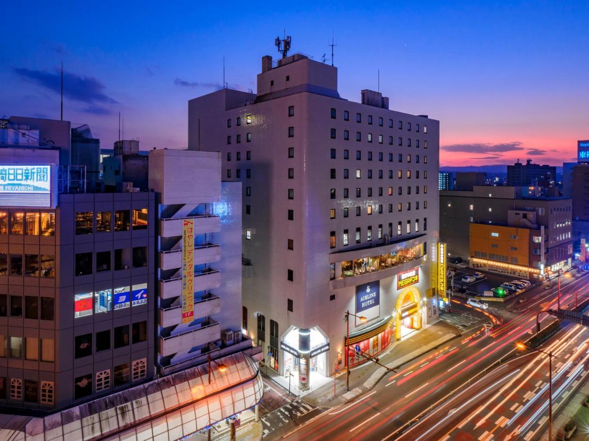 Airline Hotel Miyazaki Bagian luar foto