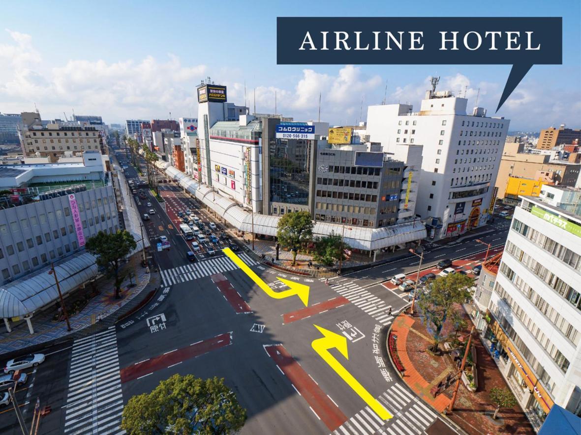 Airline Hotel Miyazaki Bagian luar foto